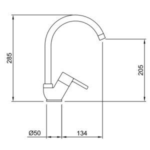 Alternative view of Grifería Peirano Betis Mo. 20-134
