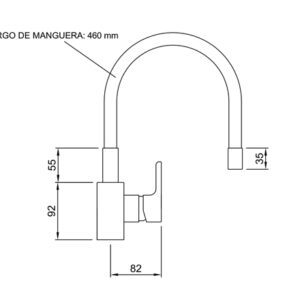 Alternative view of Grifería Peirano Colors Mo. 20-171