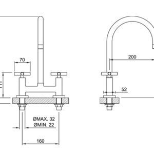 Alternative view of Grifería Peirano Black Velvet 51-190