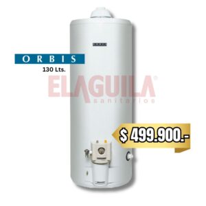 TERMOTANQUE 130LTS GN ORBIS CARGA SUPERIOR | 0130GO |