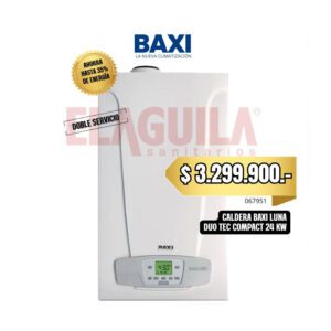 CALDERA BAXI COND.LUNA DUO TEC COMPACT 24 DS