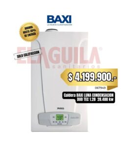 CALDERA BAXI COND.LUNA DUO TEC +1.28 K. cal SOLO CALEFACCION