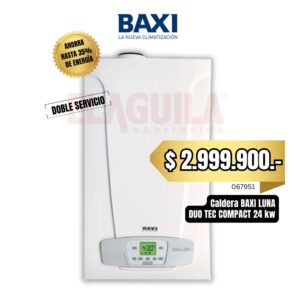 CALDERA BAXI COND.LUNA DUO TEC COMPACT 24 DS