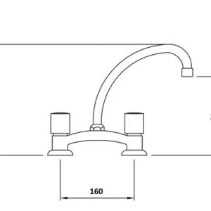 Alternative view of Grifería Peirano Verin Plus 51-057