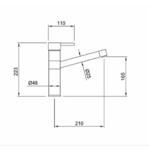 Alternative view of Grifería Peirano Mallorca Mo. 20-131