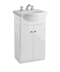 Mueble Venecia 50 cm Blanco - 2 puertas