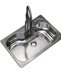 Pileta de Acero Johnson Luxor |SI71A|Ag.Der
