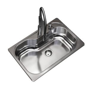 Pileta de Acero Johnson Luxor |SI71A|Ag.Der