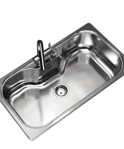 Pileta de Acero Johnson Luxor |SI85A|Ag.Der