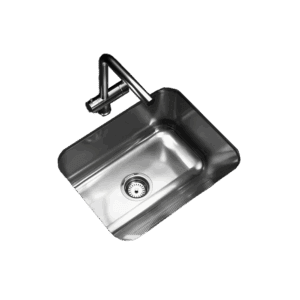 Pileta de Acero Johnson Lavadero |LN50|