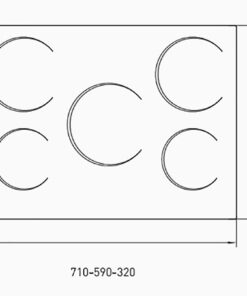 Alternative view of TST Anafe Vitroceramico IV 60cm |25-4|